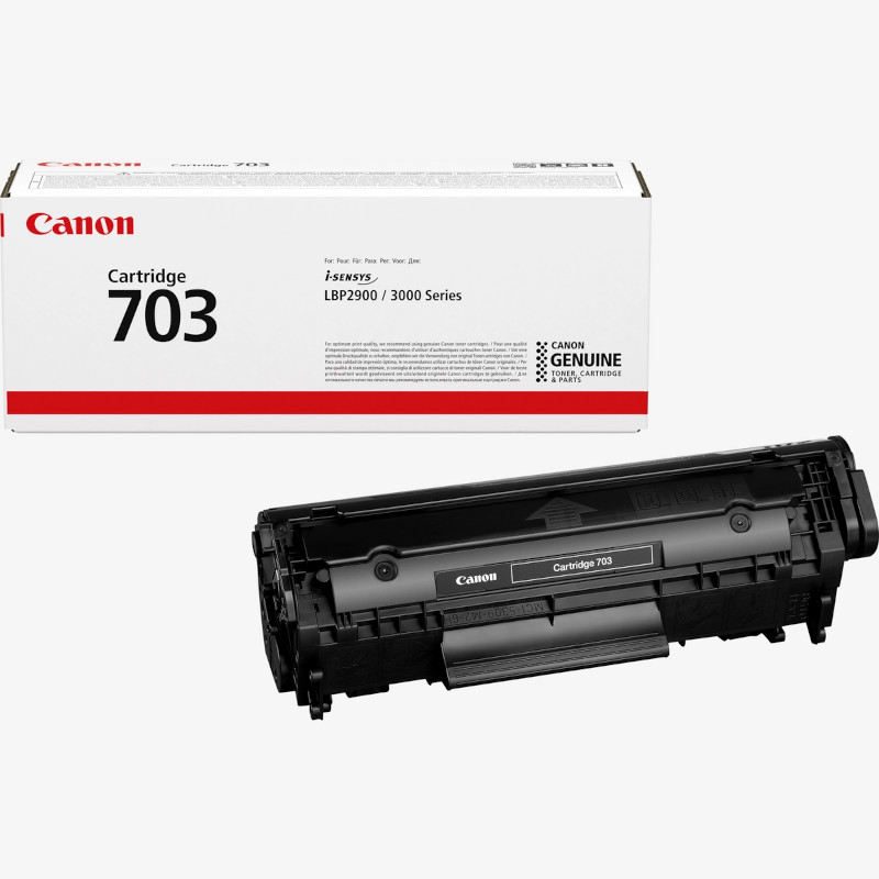 Картридж Canon 703 Black Toner Cartridge (7616A005)